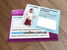 Load image into Gallery viewer, SWEATY UNDIES - WITH REAL MENS UNDERWEAR INCLUDED 😂