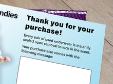 Load image into Gallery viewer, SWEATY UNDIES - WITH REAL MENS UNDERWEAR INCLUDED 😂