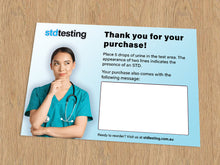 Load image into Gallery viewer, STD TESTING - WITH REALISTIC STD TEST 😂