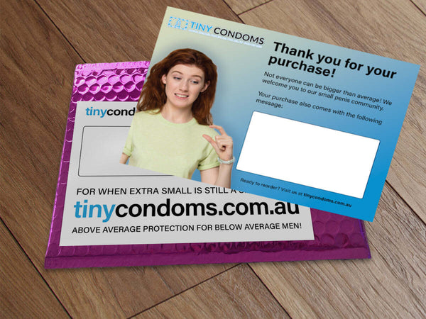 TINY CONDOMS - WITH REAL TINY PECKER CONDOMS 😂