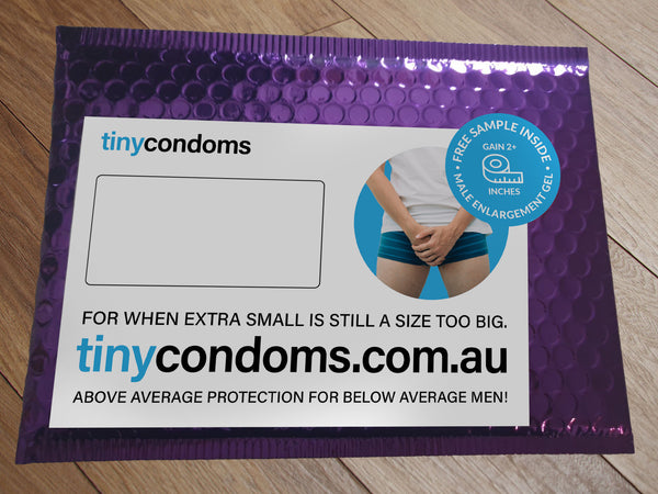 TINY CONDOMS - MENS EXTRA SMALL CONDOM PRANK