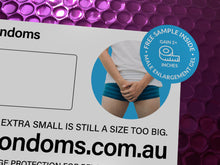 Load image into Gallery viewer, TINY CONDOMS - MENS EXTRA SMALL CONDOM PRANK
